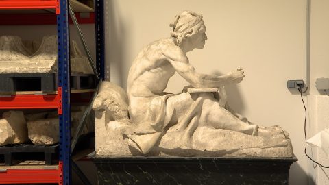 La nouvelle réserve du musée de l'Hospice Saint Roch