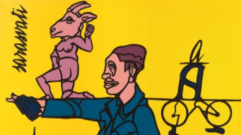 Valerio Adami, De la ligne à la couleur